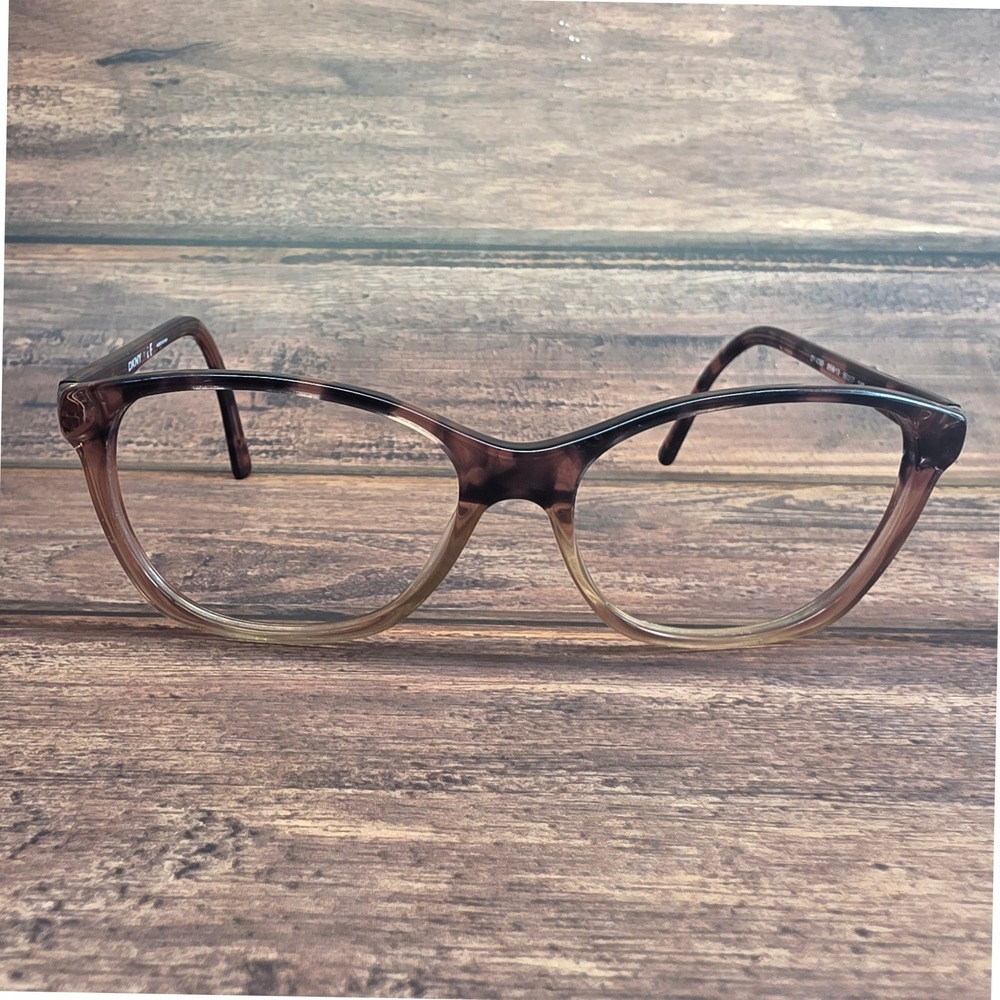 DKNY DY 4093 3556/13 Tortoise Brown Gradient Cat Eye Eyeglass Frames 56-17-140